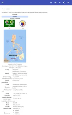 Provinces of Philippines android App screenshot 3