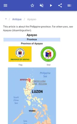 Provinces of Philippines android App screenshot 7